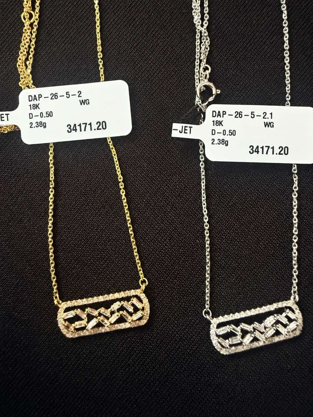 Natural Diamonds Earring and necklace