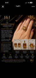 Citrine set